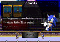 Sonic Battle Cards