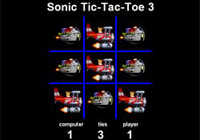 Sonic Tic Tac Toe 3